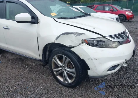 2011 Nissan Murano Le from USA, damaged, VIN JN8AZ1MW7BW165062